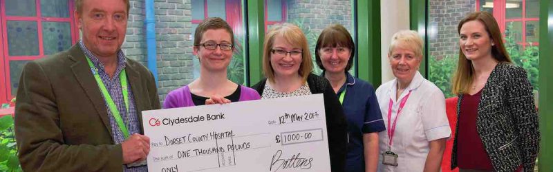 Battens donate 1000 to Cancer Appeal