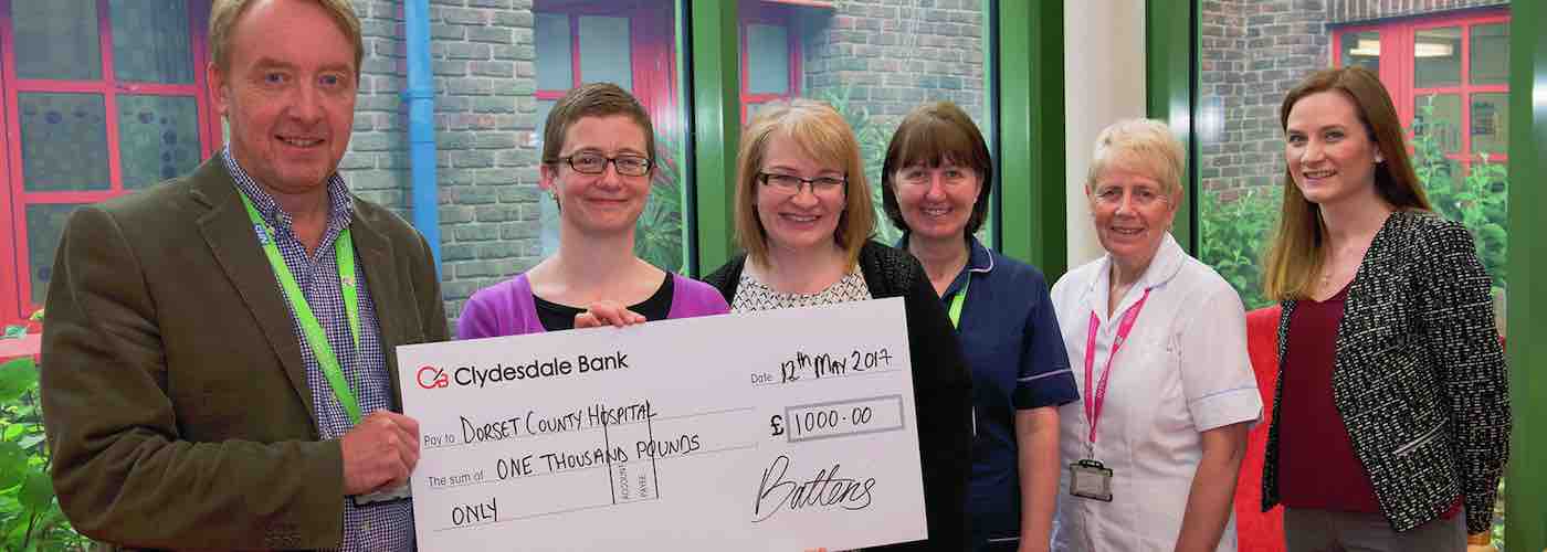 Battens donate 1000 to Cancer Appeal