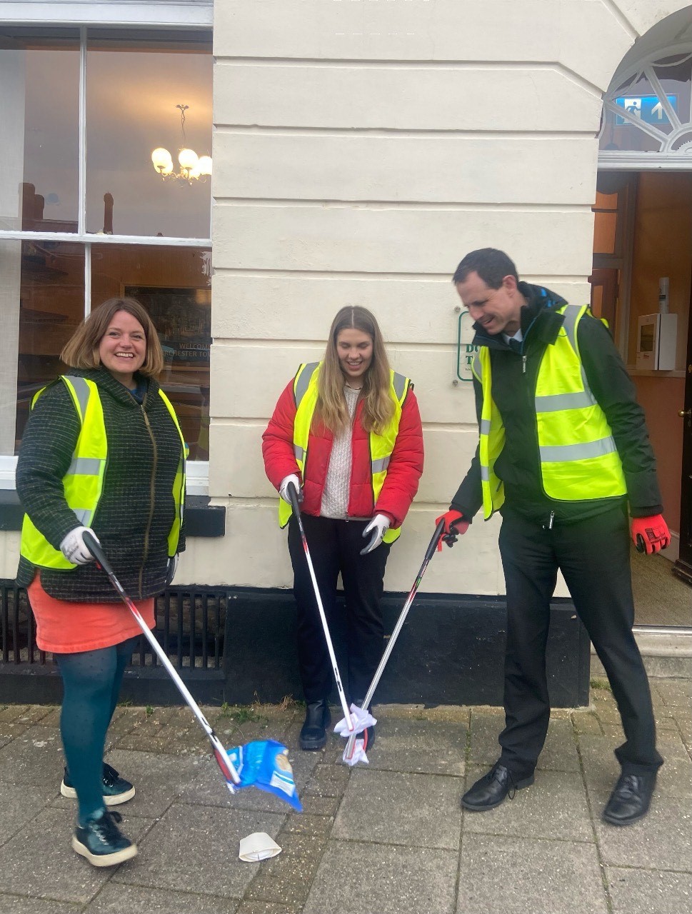 Dorchester Chamber Litter Pick